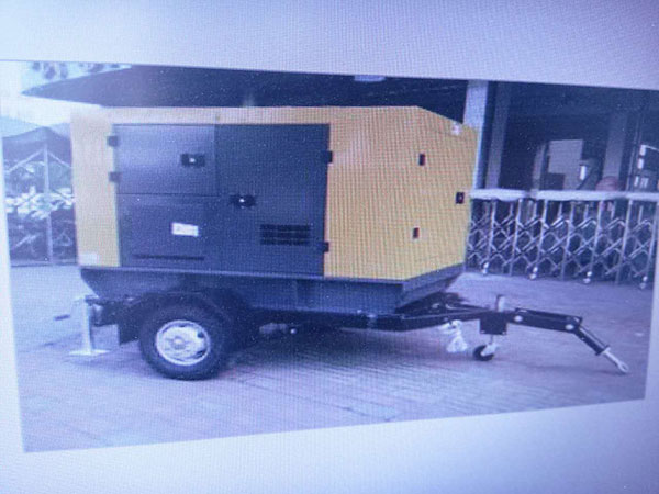 應(yīng)急發(fā)電機(jī)組拖車(chē)